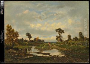 The Farm (Cottage at the Edge of a Marsh)