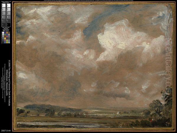 Harnham Ridge, Salisbury Oil Painting by John Constable
