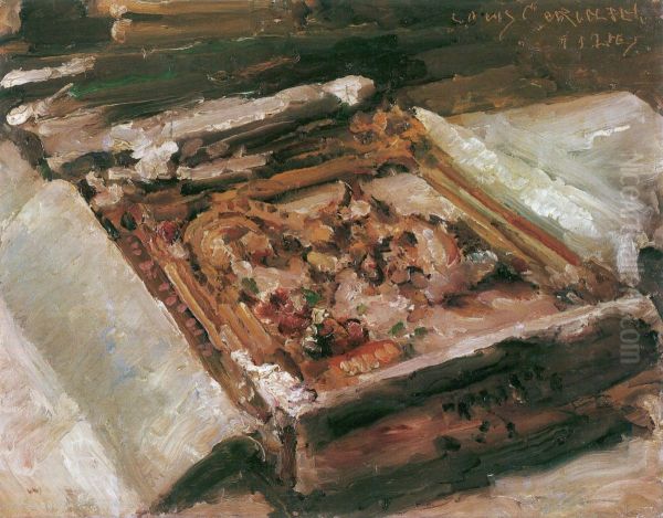 Konigsberger Marzipantorte Oil Painting by Lovis Corinth