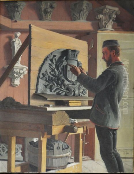 Raphael Lugeon Oil Painting by Felix Vallotton