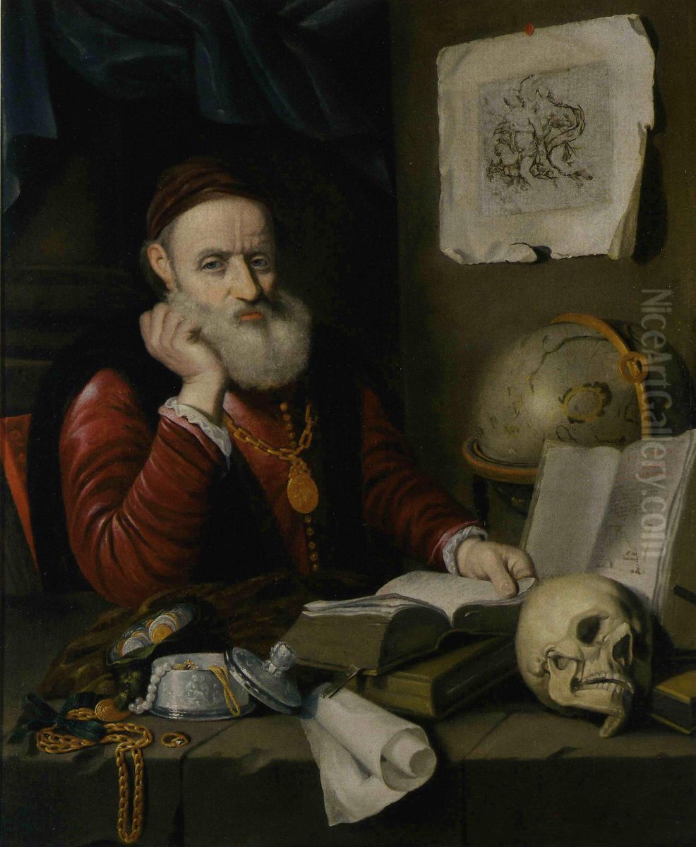 Exilium Melancholiae Oil Painting by Bartholomaus Hopfer