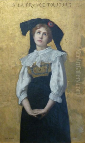 A la France, toujours Oil Painting by Jean Benner