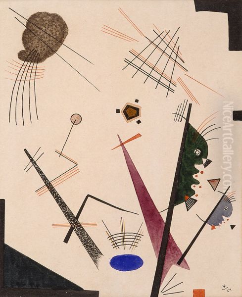 Composition Oil Painting by Wassily Kandinsky
