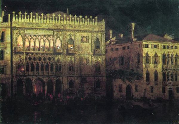 Ca d'Oro Oil Painting by Ivan Aivazovsky