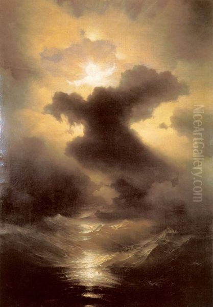 Chaos. The Genesis Oil Painting by Ivan Aivazovsky