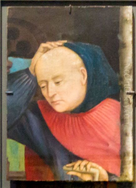 Acht Fragmente aus dem Benediktinerkloster in Liesborn Oil Painting by Master of Liesborn