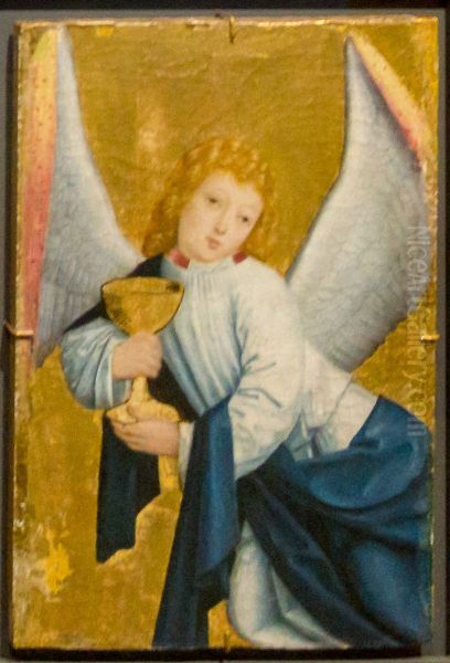 Acht Fragmente aus dem Benediktinerkloster in Liesborn Oil Painting by Master of Liesborn