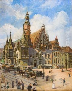 Breslauer Rathaus.