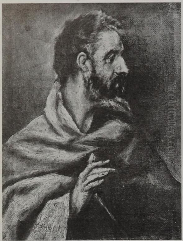 Saint Philip (small version) Oil Painting by El Greco