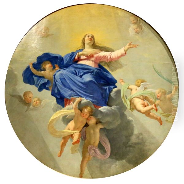 L'Assomption de la Vierge Oil Painting by Philippe de Champaigne