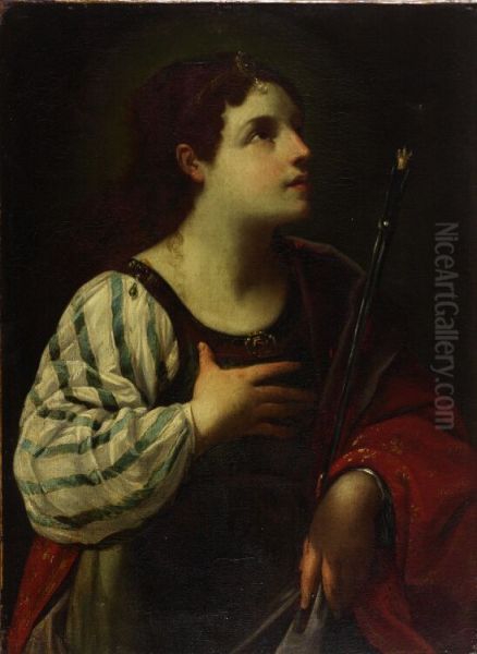 St. Apollonia Oil Painting by Lorenzo Pasinelli