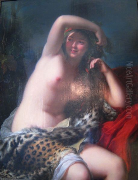 Bacchante Oil Painting by Elisabeth Louise Vigee Le Brun