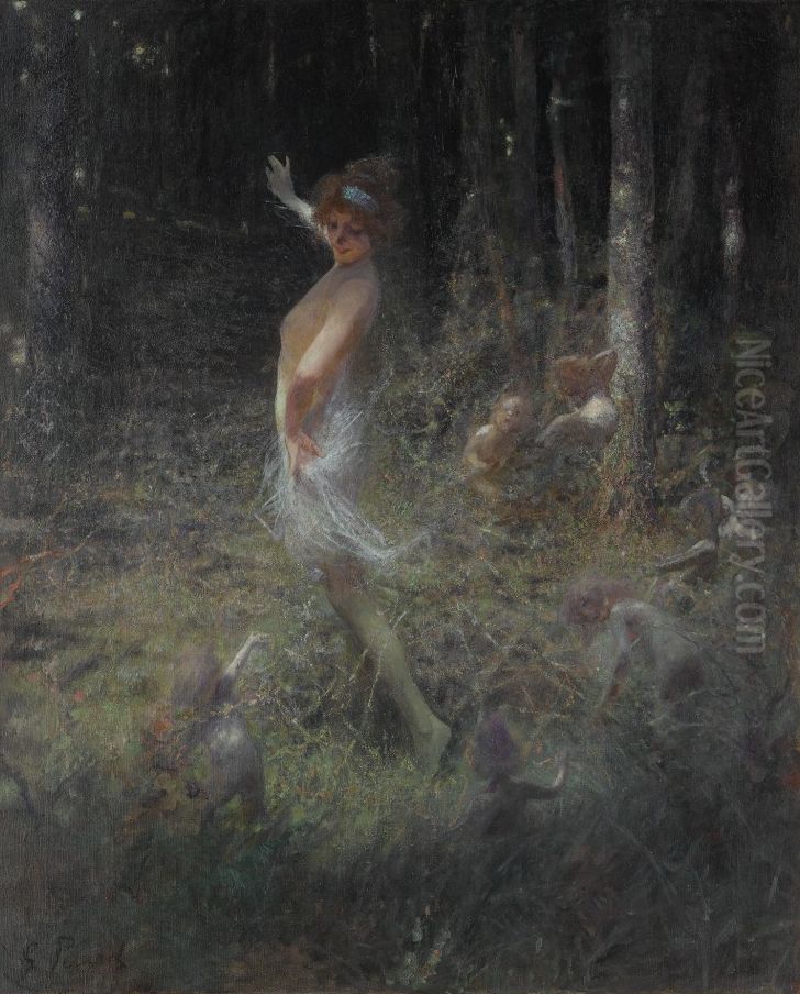 FEES DANSE Oil Painting by unknown