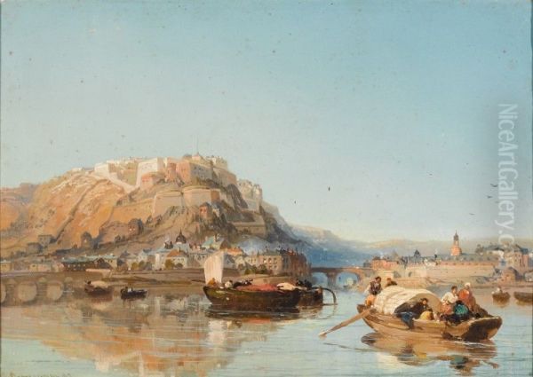 NAMUR, BELGIUM Oil Painting by unknown