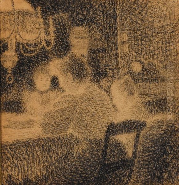 PERSONNES DANS UN INTERIEUR Oil Painting by unknown
