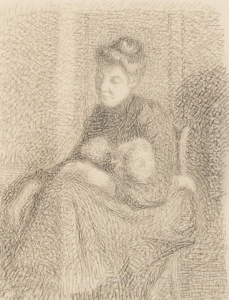 MERE A L'ENFANT Oil Painting by unknown