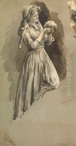 STUDY FOR THE PRIMROSE GATHERERS