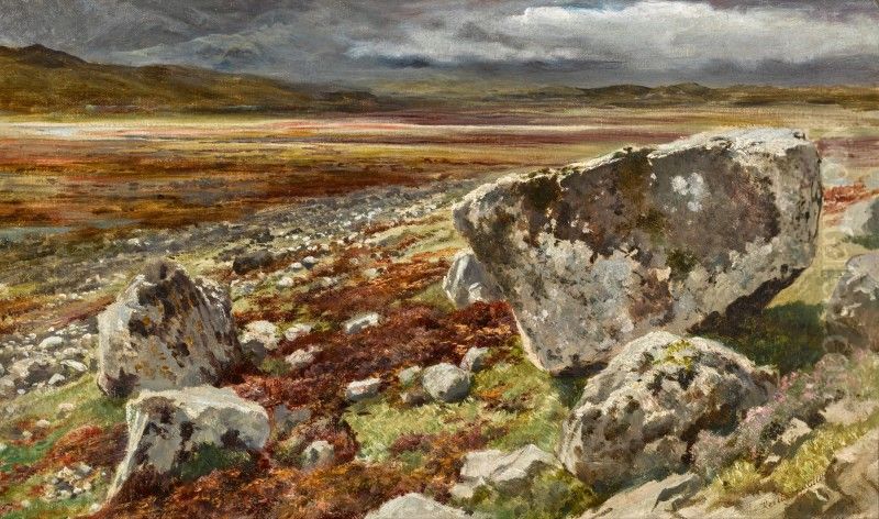 GLEN SLIGACHAN, SKYE Oil Painting by unknown