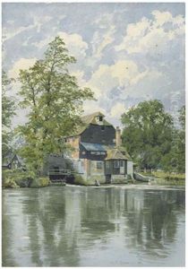 Houghton Mill, Huntingdon, Cambridgeshire , 1903