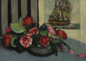 Nature morte aux camelias