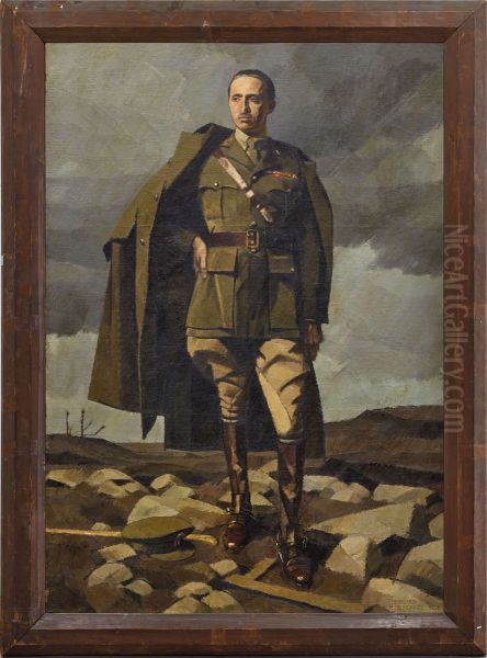 Portrait de S.A.R le Prince Sixte de Bourbon-Parme (1886-1934) Oil Painting by unknown