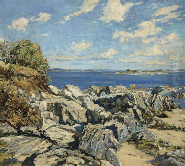 Summer Afternoon Oil Painting by unknown