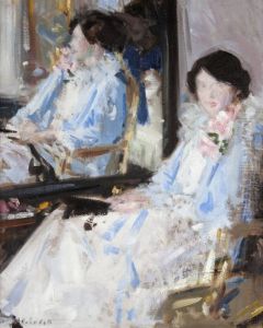 Girl in Blue (Reflections)