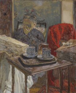 MADAME VUILLARD LISANT LE JOURNAL