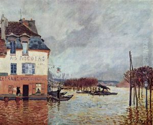 Uberschwemmung in Port Marly