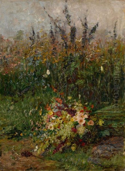 Summer Flowers of the Field Oil Painting by unknown