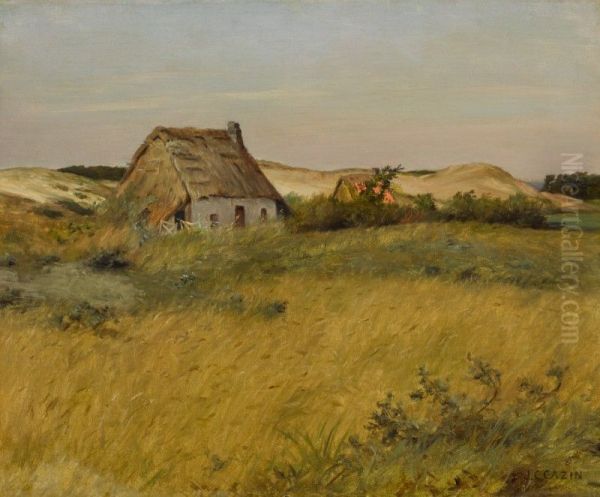 THE LAST RAYS Oil Painting by unknown