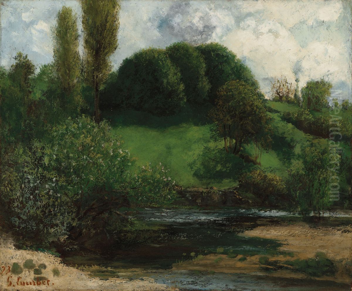 Vue de Franche-Comte Oil Painting by unknown