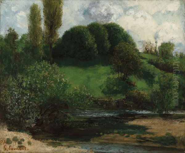 Vue de Franche-Comte Oil Painting by unknown