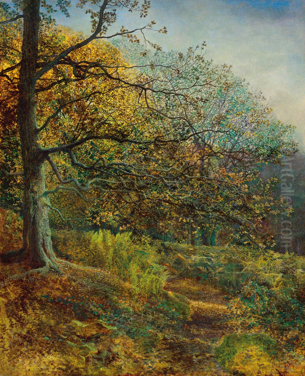 Woodland near Leeds Oil Painting by unknown