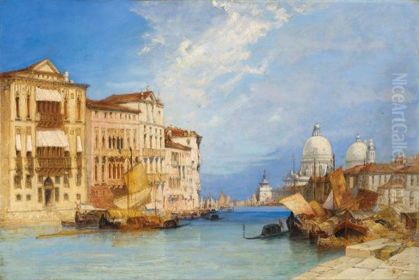 The Grand Canal, Venice Oil Painting by unknown
