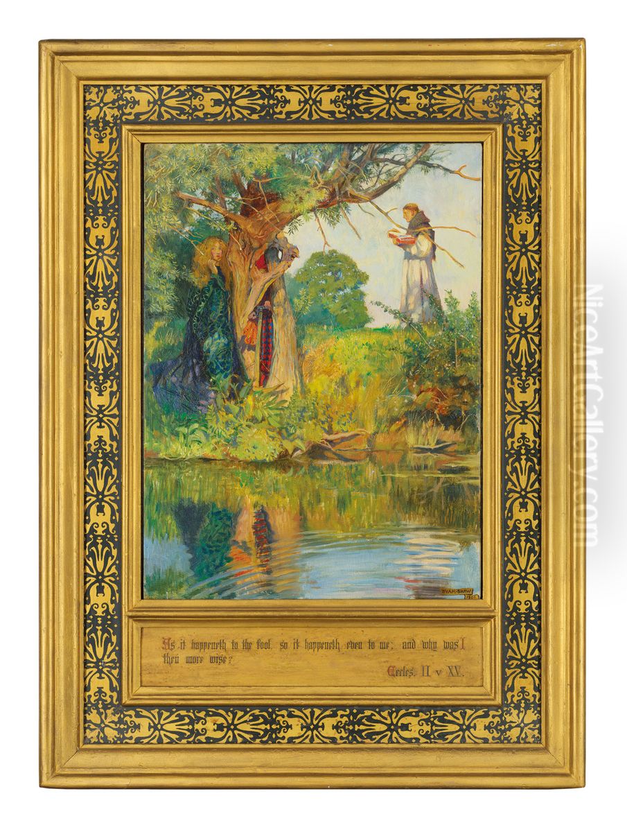 'As it happeneth to the fool' Oil Painting by Byam Shaw