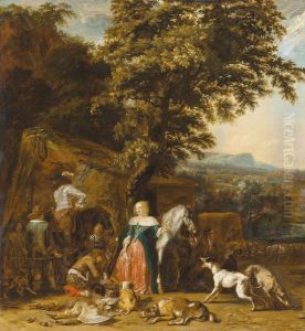 A hunting party A hunting party