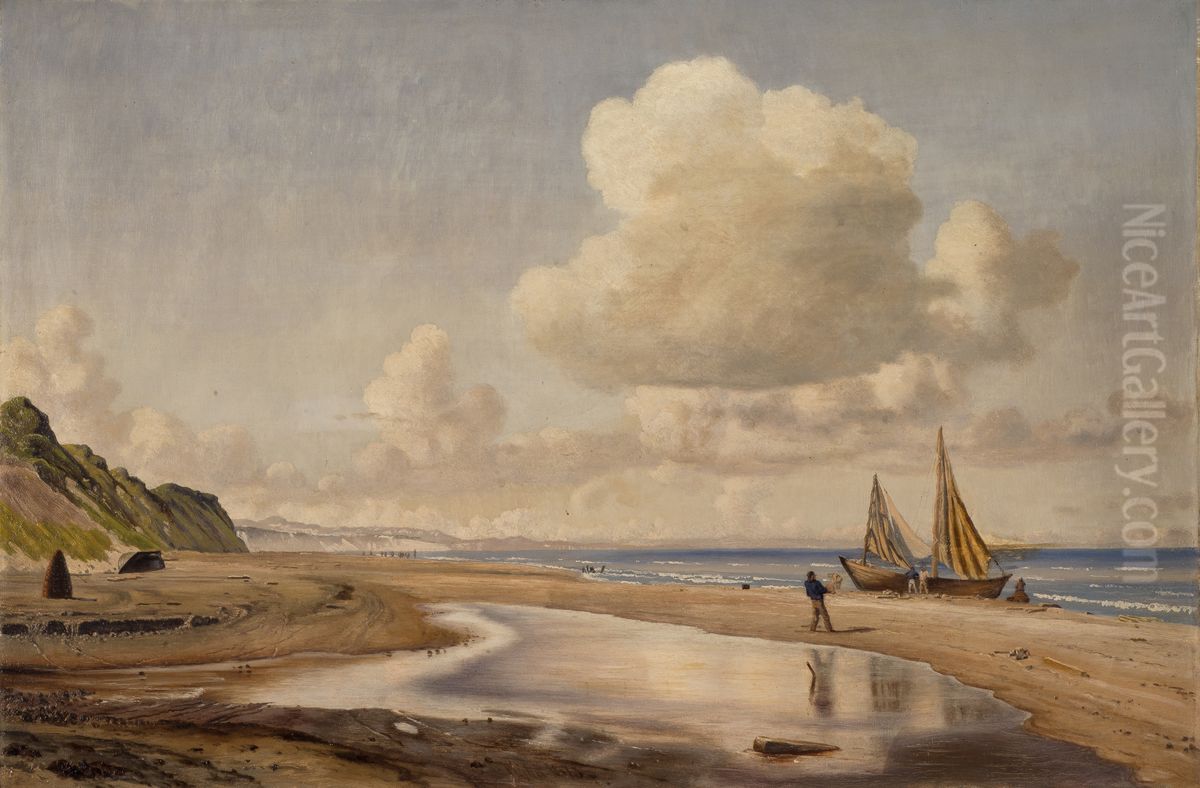 Fra stranden ved Kandestederne Oil Painting by Vilhelm Kyhn