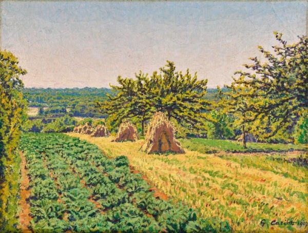 LES FOINS Oil Painting by Gustave Cariot