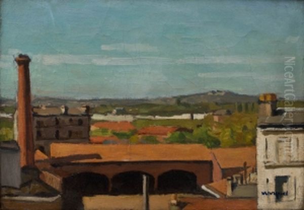 Les Toits rouges Oil Painting by Albert Marquet