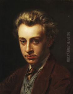 Portrait of the painter Frans Schwartz