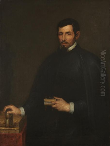 Portrait of an Ecclesiastic Oil Painting by Alonso Cano