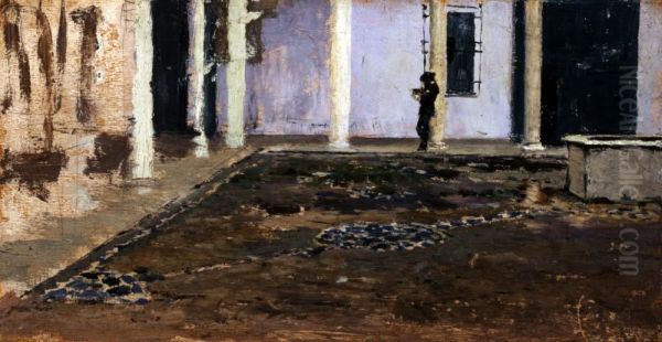 Raimundo de Madrazo y Garreta painting Oil Painting by Maria Fortuny Marsal
