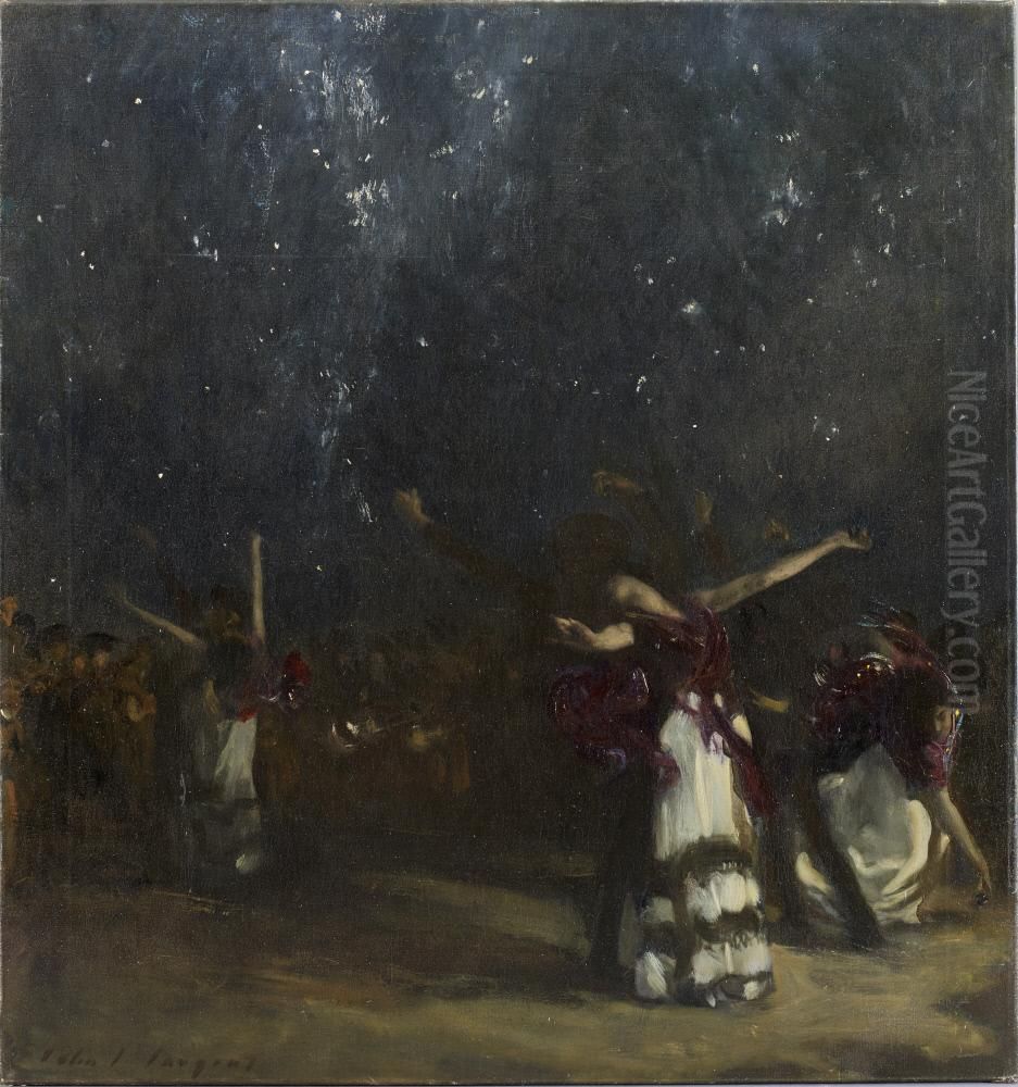 The Spanish Dance Oil Painting by John Singer Sargent