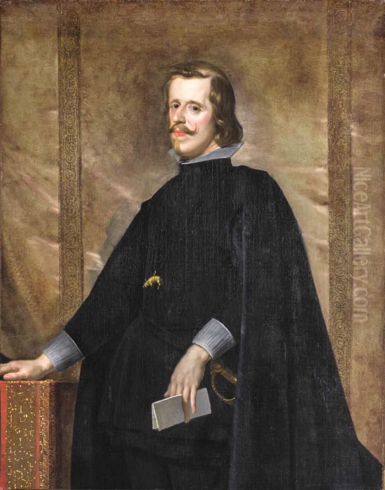 Philip the Fourth, King of Spain Oil Painting by Juan Carreno De Miranda