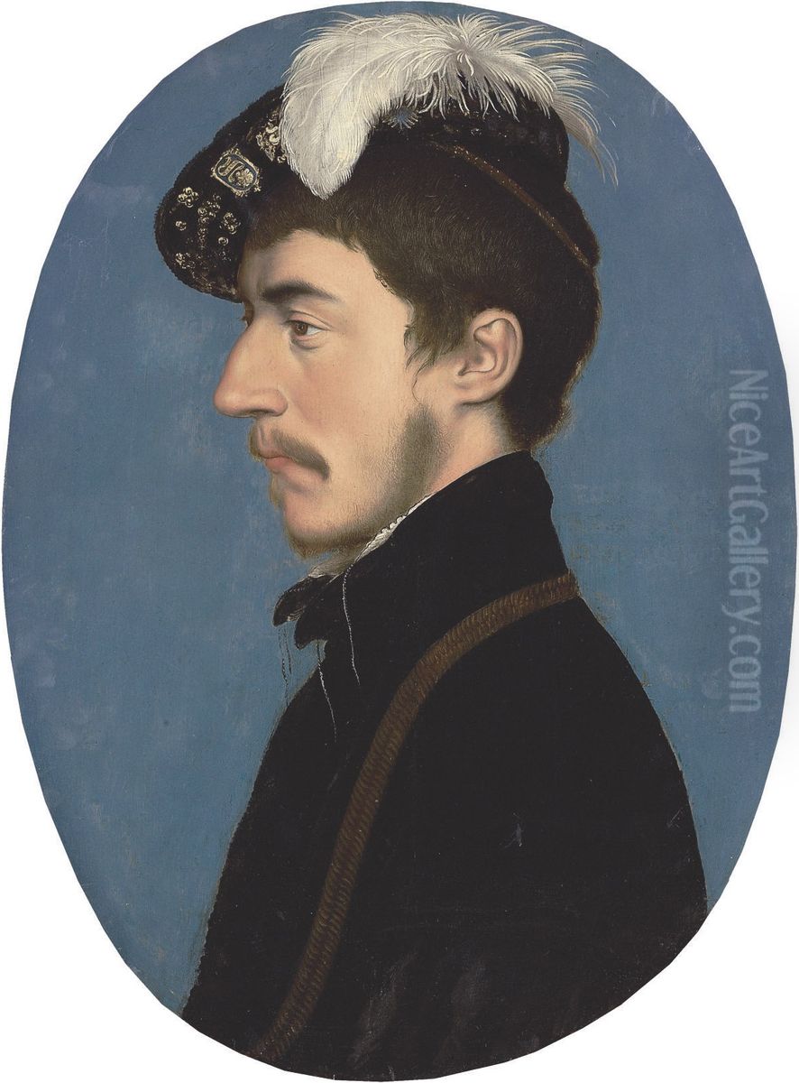 Sir Nicholas Poyntz Oil Painting by Hans Holbein the Younger