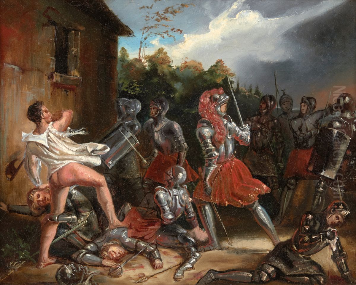 Le Grand Ferre Oil Painting by Antoine Rivoulon