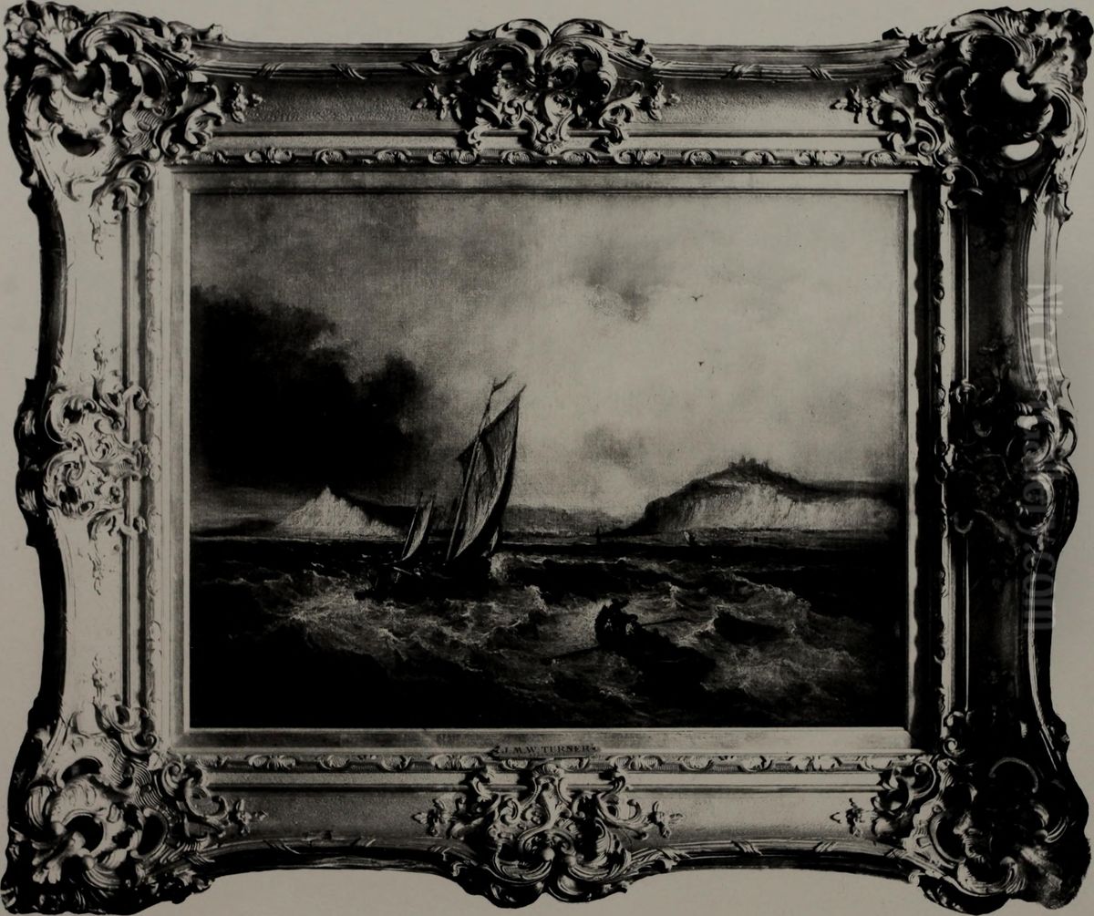 The Cliffs at Dover Oil Painting by J. M. W. Turner