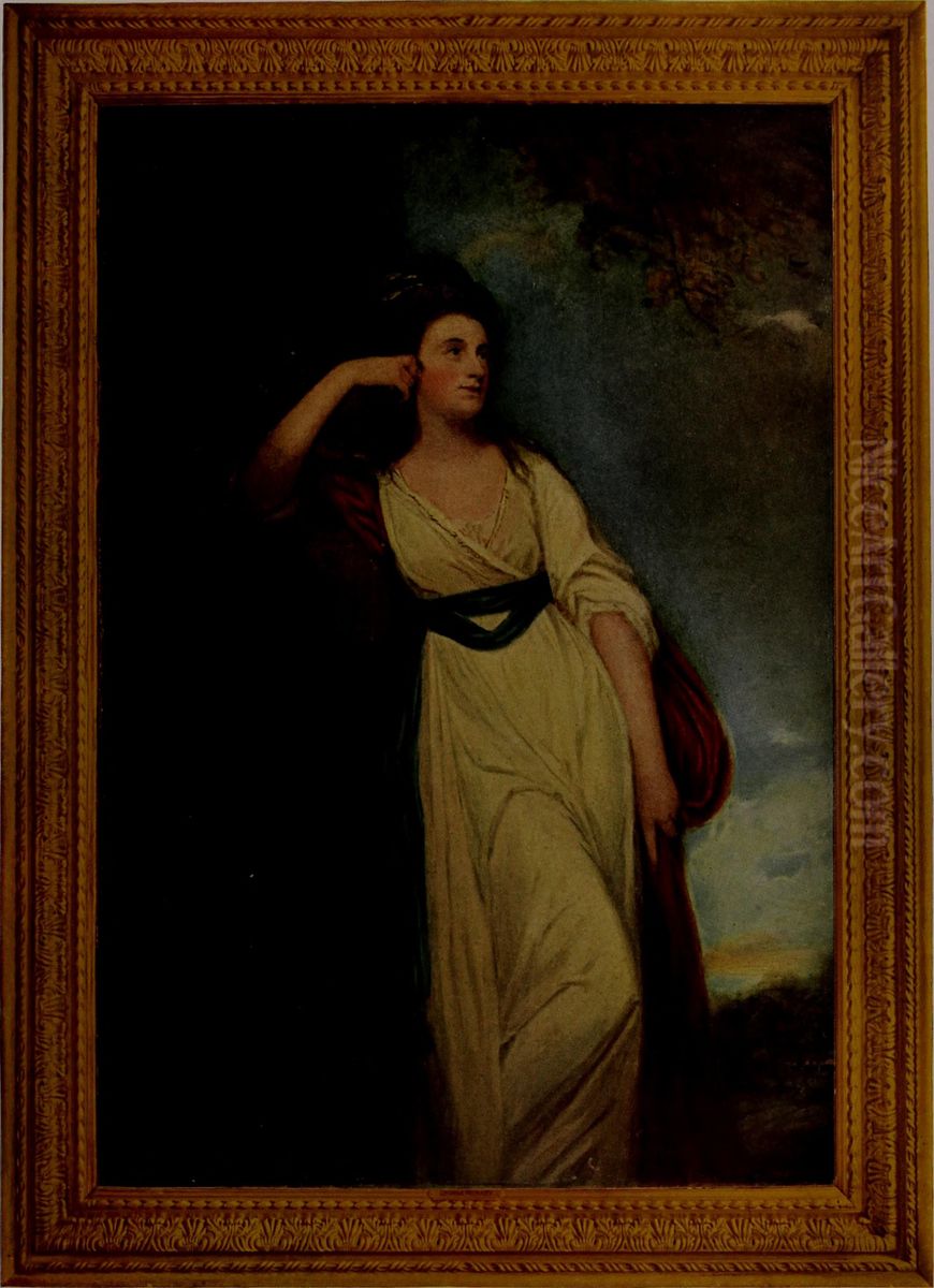 The Countess of Glencairn Oil Painting by George Romney