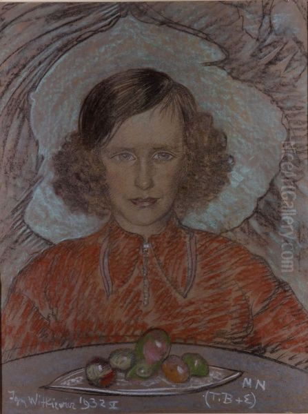 Portrait of Teresa Hunger Oil Painting by Stanislaw Ignacy Witkiewicz
